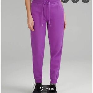 Lululemon Scuba Purple Joggers